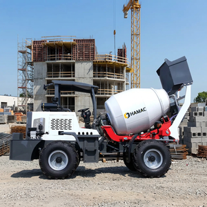 Bétonnière autochargeante de haute qualité 1,2 m avec pompe, productivité 2 m³/h, modèles HMC100/HMC50/HMC30 - Product Image 2