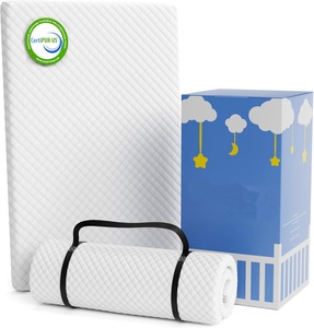 Thoải mái nôi Bộ nhớ bọt gói N 'chơi Nệm <span class=keywords><strong>Topper</strong></span> - Product Image 1