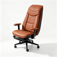 Vente flash - Fauteuil inclinable ergonomique Boncare Q8 à dossier haut - Fauteuil de massage de haute qualité - Batterie rechargeable - Certifié CE/RoHS - Pour les cadres