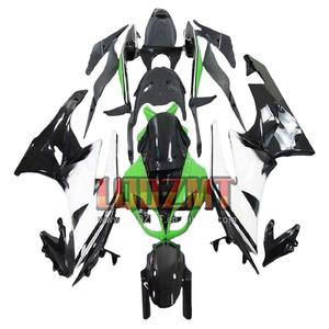Inyección para <span class=keywords><strong>KAWASAKI</strong></span> blanco verde <span class=keywords><strong>NINJA</strong></span> ZX 6R 636 6 R 2017 <span class=keywords><strong>ZX6R</strong></span> 09 10 11 12 42No.50 ZX636 1/2009 2010 <span class=keywords><strong>2011</strong></span> Carenado - Product Image 1