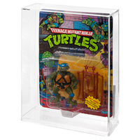 RAY YI Étui de présentation en acrylique résistant aux UV Teenage Mutant Ninja Turtles TMNT Playmates 1988-93
