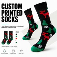 Chaussettes de sport personnalisées OEM pour adultes - Chaussettes de cyclisme sans couture, respirantes, à séchage rapide, absorbant la transpiration, résistantes aux déchirures, imprimées numériquement