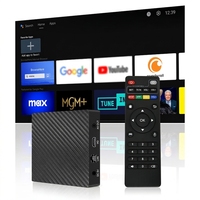 Boîtier TV Android OEM Lecteur Multimédia Quad Core Amlogic S905Y4 4K Android 11 Emplacement SIM 4G WiFi Double Bande H265 HDR