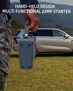 Gonfiatore per Pneumatici Auto con Avviatore d'Emergenza 10000mAh, Compressore d'Aria Portatile 12V, Pompa di Emergenza con LED ad Alta Luminosità - Product Image 3