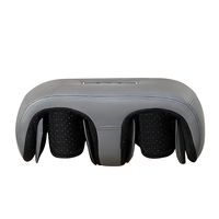 Masseur de jambes chauffant électrique à compression par pétrissage avec contrôle de la minuterie pour la relaxation des muscles des cuisses et des mollets, compression d'air pour les jambes