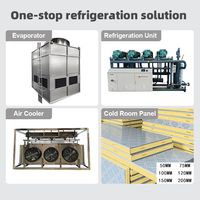 Nouvelle chambre froide à marche rapide, congélateur, unité de réfrigération, compresseur CO2, fonctionnement facile, conteneur
