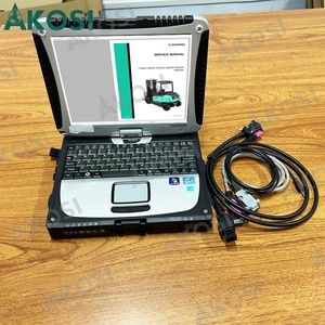 Ordinateur portable CF19 avec câble de diagnostic MITSUBISHI 16A68-00500 pour outil de diagnostic de chariot élévateur CAT - Product Image 1