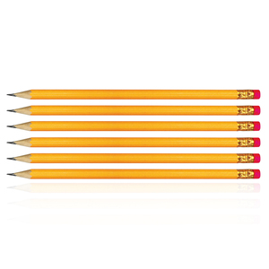 Lápiz borrador amarillo estándar HB # 2 Lápices de Escritura Estándar con Borrador para Material Escolar y de Oficina - Product Image 4