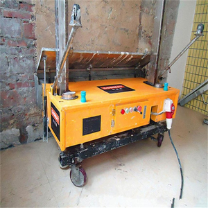 Nouvelle conception de machine électrique automatique pour le plâtrage mural, outil de rendu mural pour la construction en promotion - Product Image 1