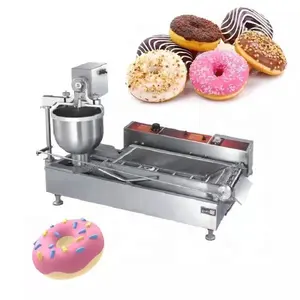 Hochwertiger Heimgebrauch 110V 220V Automatische Antihaft-Snacks Desserts Donut Maker Elektrische Mini Round Donut Maker Maschine