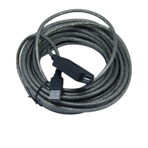 Cable de extensión USB 2.0 macho a hembra de 10 pies con amplificador de señal para tarjetas de red inalámbricas de computadora - Product Image 1