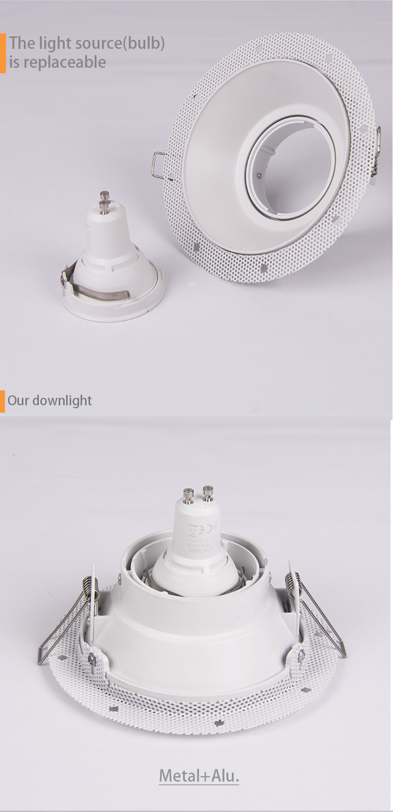 Anti Glare Recessed Cob LED Downlight 5w 90mm Cut Out 2 Year Warranty
