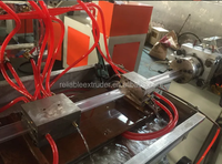 Nouvelle machine d'extrusion de profilés PVC fiable à vis simple 38CrMoALA 30:1 L/D, diamètre de vis 65 mm, avec moteur et boîte de vitesses.