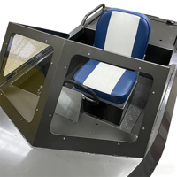Jet-boat électrique compact personnalisé en aluminium prêt pour les sports nautiques