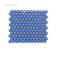 Mosaïque hexagonale en céramique, Design de sol, mosaïque émaillée mate, carreaux de porcelaine de qualité supérieure pour cuisine et salle de bain