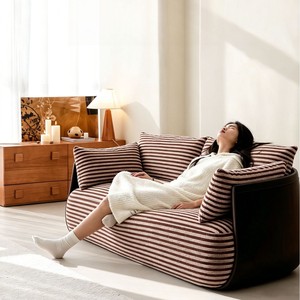 Canapé populaire <span class=keywords><strong>de</strong></span> style mi-moderne en tissu doux pour salon, hôtel, gîte, canapé droit, petit canapé design pour la maison - Product Image 3