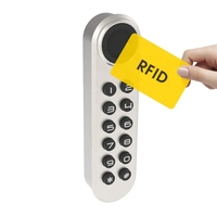 Serrure électrique numérique personnalisable de code de passe d'armoire de RFID avec l'avertissement de batterie faible pour la chambre à coucher d'appartement