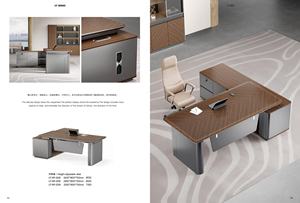 Escritorio Ejecutivo de Lujo para CEO con Diseño Moderno - Muebles de Oficina Duraderos y Ecológicos Hechos <span class=keywords><strong>en</strong></span> China - Product Image 2