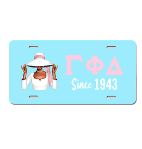 NCNW, le Conseil National des Sororités Noires, Cadeaux et Décorations pour Véhicules, Plaque d'Immatriculation de Voiture en Aluminium Standard, Porte-Plaque d'Immatriculation - Product Image 5