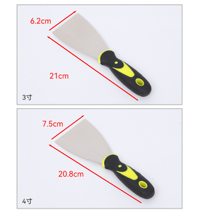 Direkter Werksverkauf KUNPENG Marke Neue Handspachtel Flexible Edelstahl-Kunststoff-Schaber für Industrie und Bau - Product Image 4