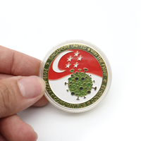 Pièces en métal émaillé personnalisées Jetons de défi personnalisés pour les cadeaux de reconnaissance d'étape