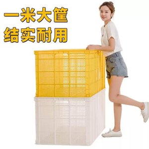 Panier de transport en plastique Yue Hong, capacité 20200g, résistant aux chutes, durable, respirant, pour légumes et fruits, livraison express - Product Image 5