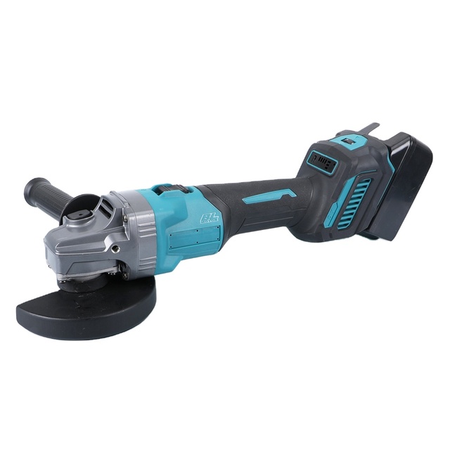 Portable 5 Inch 125mm Brushless Variable Speed Angle Grinder 3000-8500 RPM Slide Switch Professional DIY Heavy Duty Grinding