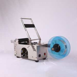 เครื่องติดฉลากขวดแบบกึ่งอัตโนมัติ10-30ชิ้น/นาทีเครื่องติดฉลากไฟฟ้าสำหรับขวดแก้วพลาสติกโลหะสำหรับสัตว์เลี้ยง - Product Image 6