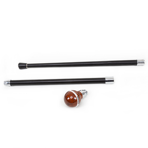 Bastón <span class=keywords><strong>de</strong></span> Senderismo con Diseño <span class=keywords><strong>de</strong></span> Madera, Estilo Británico, Metal, Creativo, Moderno y Lujoso para Hombres Jóvenes y Caballeros - Product Image 4