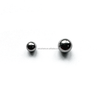 Billes de tungstène 18g/cc 1.8 2 2 25mm Wnife, billes en alliage de tungstène lourd, taille personnalisée, accessoires de pêche en tungstène, billes de contrepoids