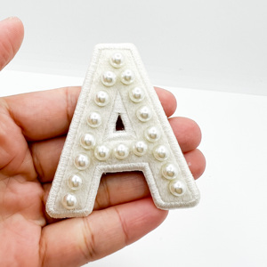 <span class=keywords><strong>Hesus</strong></span> Amazing Custom Alle Arten von Pearl Letter 3M Aufkleber Stickerei Patch - Product Image 5