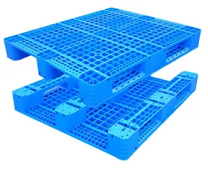 1100 X 1100 Mm Warehouse Radio Rack Recycling Plastic Pallet