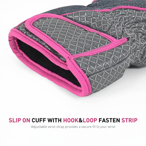 Gants de cyclisme de neige d'hiver pour hommes de haute qualité gants de ski en cuir coupe-vent et imperméables avec le meilleur prix raisonnable - Product Image 1