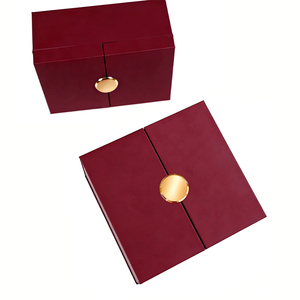 Caja de Regalo Ecológica y Elegante Personalizada, <span class=keywords><strong>para</strong></span> Joyería, Cosméticos, Recuerdos, Cuidado de la Piel, con Doble Puerta en Forma de Libro - Product Image 5