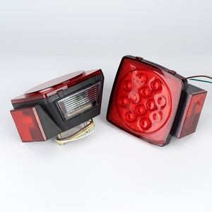 <span class=keywords><strong>Feux</strong></span> arrière LED 12V carrés submersibles pour <span class=keywords><strong>remorque</strong></span>, camping-car, petit <span class=keywords><strong>bateau</strong></span>, voiture de plage, <span class=keywords><strong>feux</strong></span> de freinage et de direction modifiés, <span class=keywords><strong>feux</strong></span> arrière de camion LED rouges - Product Image 3
