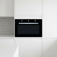 Four à gaz/électrique de 90 cm, four de 110 L avec ventilateur de convection, pour usage domestique, service de personnalisation disponible