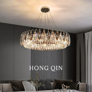 Hiện đại sang trọng pha lê Đèn chùm phòng khách nhà bếp phòng ăn Đèn chùm trang trí nội thất <span class=keywords><strong>LED</strong></span> trần đèn chùm - Product Image 4