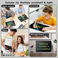 Tablette de dessin numérique ultra-fine portable, rechargeable, étanche, écologique, avec grand écran de 20 pouces en ABS