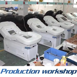 Camilla de Masaje Eléctrica con Agua Caliente y 4 Motores BonnieBeauty para Salón, con Caja de Almacenamiento - Product Image 6