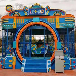 Manège de train électrique miniature Clown Spray Ball pour enfants, idéal pour les centres commerciaux et les écoles - Product Image 1