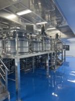 Homogénéisateur cosmétique Goodlark, machine d'émulsification sous vide avec moteur AC, capacité 1000L, multifonctionnel, écologique pour les marques