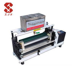 Machine <span class=keywords><strong>d</strong></span>'application <span class=keywords><strong>de</strong></span> colle double face haute précision pour la <span class=keywords><strong>reliure</strong></span> <span class=keywords><strong>de</strong></span> livres, l'emballage et le traitement du cuir avec vitesse réglable - Product Image 1