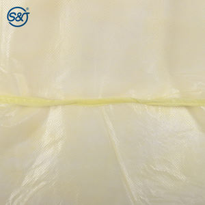 SJ PP robe de visiteur jetable d'isolement fournitures médicales médecin infirmière robe d'isolement jaune - Product Image 4