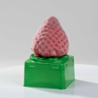 Popsicles 3D aux fruits en gros, champignon, pêche, fraise, glace virus, glace célèbre sur internet, délicieuse pêche