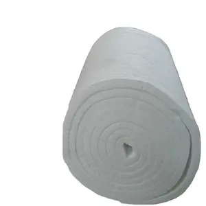 6-50MM1300 fiber felt Heat resistant ceramic fiber felt for thermal insulation and fireproof lining