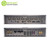 Amplificador DSP para Auto OEM Personalizado DSP-HIFIX14 Plus de Frecuencia Completa, 2*1200W+4*90W Clase AB, 110dB SNR, Señal Digital para Vehículo