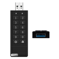 Goldenfir FLASH DRIVE terenkripsi USB 3.0 128GB, flash drive fisik digital aman dan andal