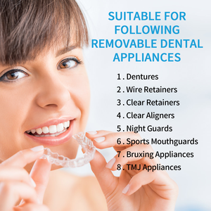 Bahfir Retainers 清洁片剂 美白牙齿和去除烟渍 薄荷味 天然成分，可消除口臭 90 片 - Product Image 4