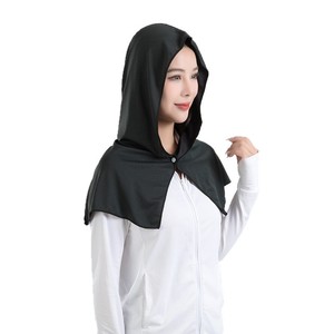 Asciugamano da Spiaggia in Microfibra Rinfrescante con Cappuccio Elastico, Protezione Solare per Sport, Sensazione di Freschezza - Product Image 5