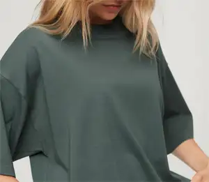 Wholesale New Colors Crew Neck Slim Fit Short Sleeves Blank Crop Tops Custom Vintage Women T Shirt